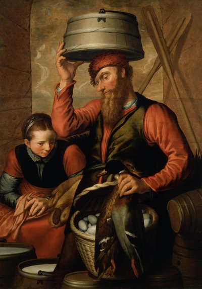 Selger av spill av Pieter Aertsen
